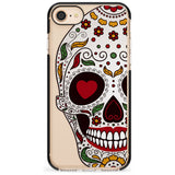 Autumn Sugar Skull Black Impact Phone Case for iPhone SE 8 7 Plus