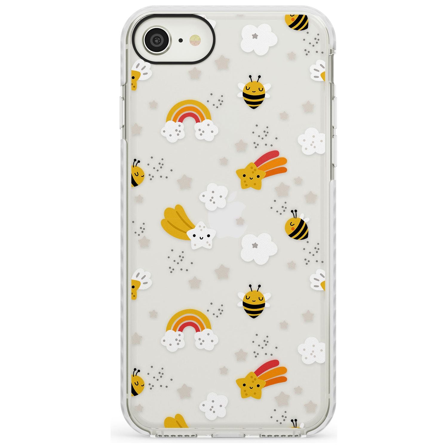 Busy Bee Impact Phone Case for iPhone SE 8 7 Plus