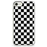 Black Checkered iPhone Case  Impact Case Phone Case - Case Warehouse