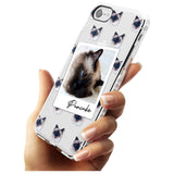 Personalised Burmese Cat Photo Impact Phone Case for iPhone SE 8 7 Plus