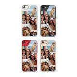 Personalised Heart Photo Grid Phone Case for iPhone SE