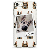 German Shepherd - Custom Dog Photo Slim TPU Phone Case for iPhone SE 8 7 Plus