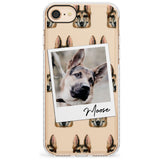 German Shepherd - Custom Dog Photo Slim TPU Phone Case for iPhone SE 8 7 Plus