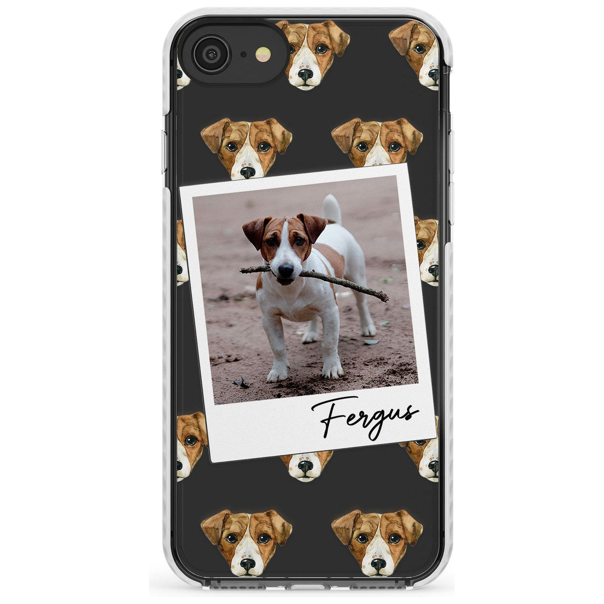 Jack Russell - Custom Dog Photo Slim TPU Phone Case for iPhone SE 8 7 Plus