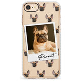 French Bulldog, Tan - Custom Dog Photo Slim TPU Phone Case for iPhone SE 8 7 Plus