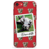 Staffordshire Bull Terrier - Custom Dog Photo Slim TPU Phone Case for iPhone SE 8 7 Plus