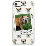 English Bulldog - Custom Dog Photo Slim TPU Phone Case for iPhone SE 8 7 Plus