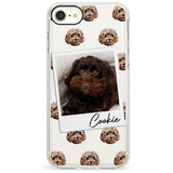 Cockapoo, Brown - Custom Dog Photo Slim TPU Phone Case for iPhone SE 8 7 Plus