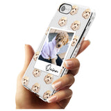 Cockapoo, Cream - Custom Dog Photo Slim TPU Phone Case for iPhone SE 8 7 Plus