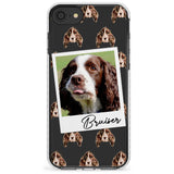 Springer Spaniel - Custom Dog Photo Slim TPU Phone Case for iPhone SE 8 7 Plus