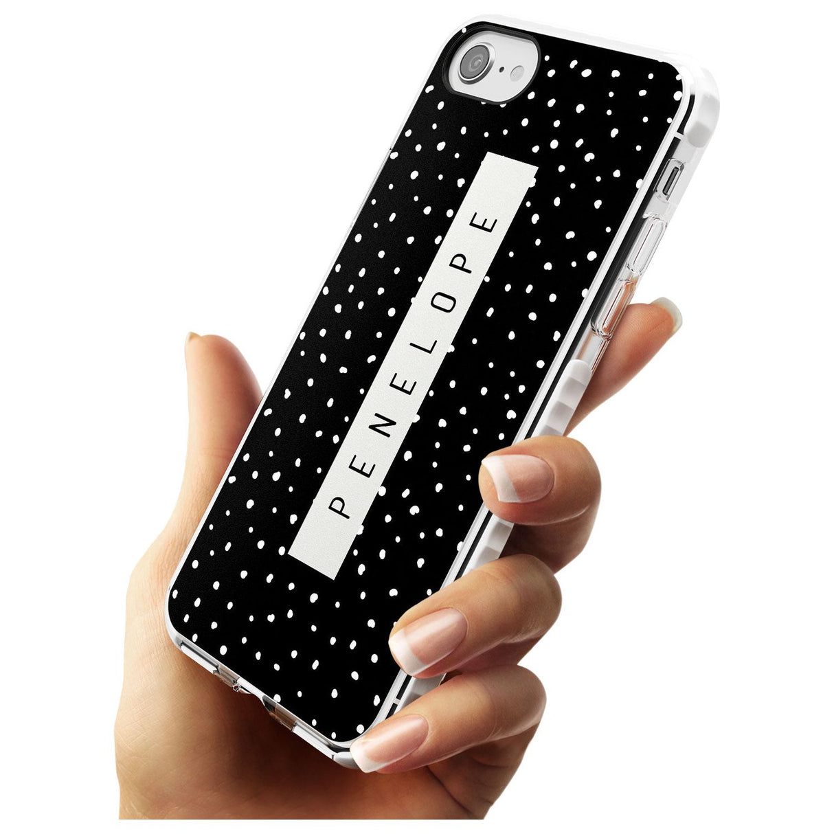 Custom Black Dots iPhone Case   Custom Phone Case - Case Warehouse