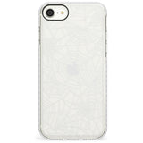 Personalised Spider Web Pattern Impact Phone Case for iPhone SE 8 7 Plus