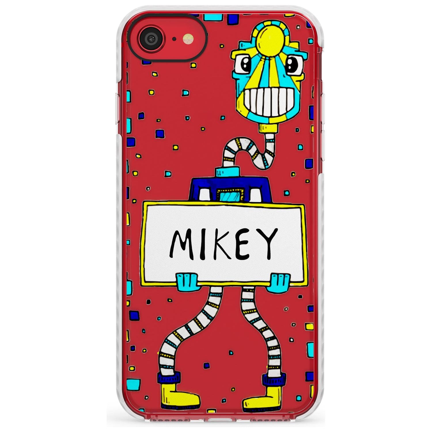 Personalised Custom Tubes Guy Impact Phone Case for iPhone SE 8 7 Plus