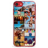 Personalised Jigsaw Photo Grid Impact Phone Case for iPhone SE 8 7 Plus