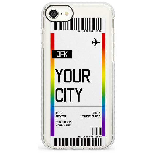 Pride Boarding Pass (Limited Edition) Phone Case for iPhone SE