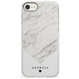 White Marble iPhone Case  Impact Case Custom Phone Case - Case Warehouse