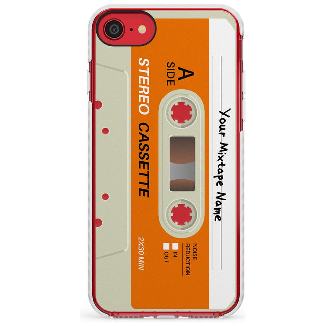 Classic Cassette Slim TPU Phone Case for iPhone SE 8 7 Plus