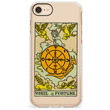 Wheel of Fortune Tarot Card - Colour Slim TPU Phone Case for iPhone SE 8 7 Plus