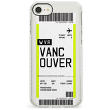 Vancouver Boarding Pass iPhone Case  Impact Case Custom Phone Case - Case Warehouse