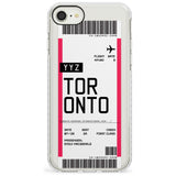 Toronto Boarding Pass iPhone Case  Impact Case Custom Phone Case - Case Warehouse