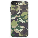 Green Camo Impact Phone Case for iPhone SE 8 7 Plus