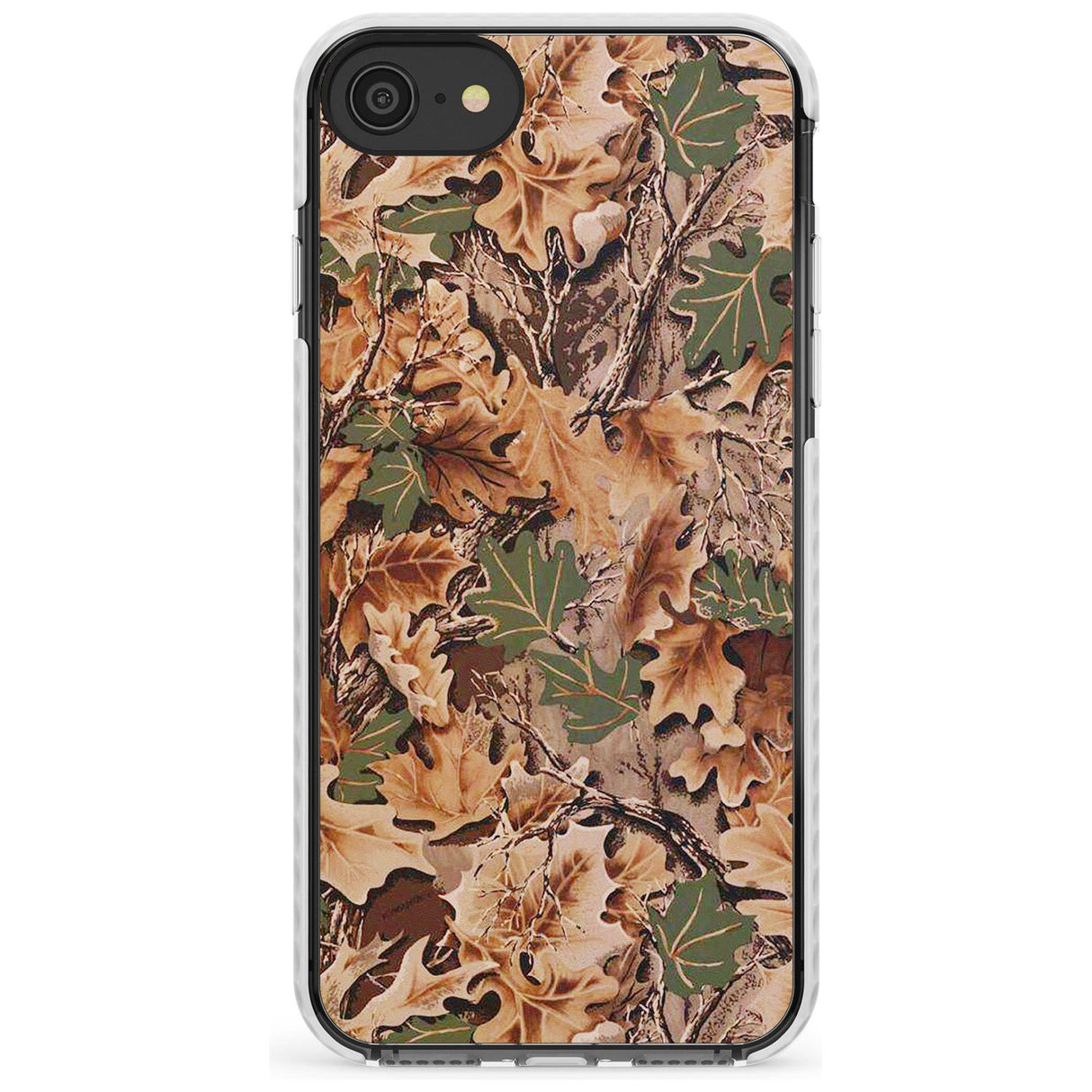 Leaves Camo Impact Phone Case for iPhone SE 8 7 Plus