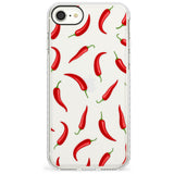 Chilly Pattern Impact Phone Case for iPhone SE 8 7 Plus