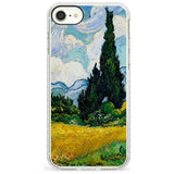 Wheat Field with Cypresses by Vincent Van Gogh Slim TPU Phone Case for iPhone SE 8 7 Plus