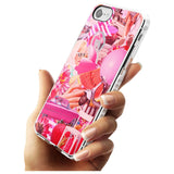 Vintage Collage: Pink Glamour Impact Phone Case for iPhone SE 8 7 Plus