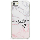 Pink Fade Marble iPhone Case  Impact Case Custom Phone Case - Case Warehouse