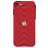 Abstract Lines: Circles Slim TPU Phone Case for iPhone SE 8 7 Plus