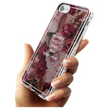 Be a Wildflower Floral Quote Impact Phone Case for iPhone SE 8 7 Plus