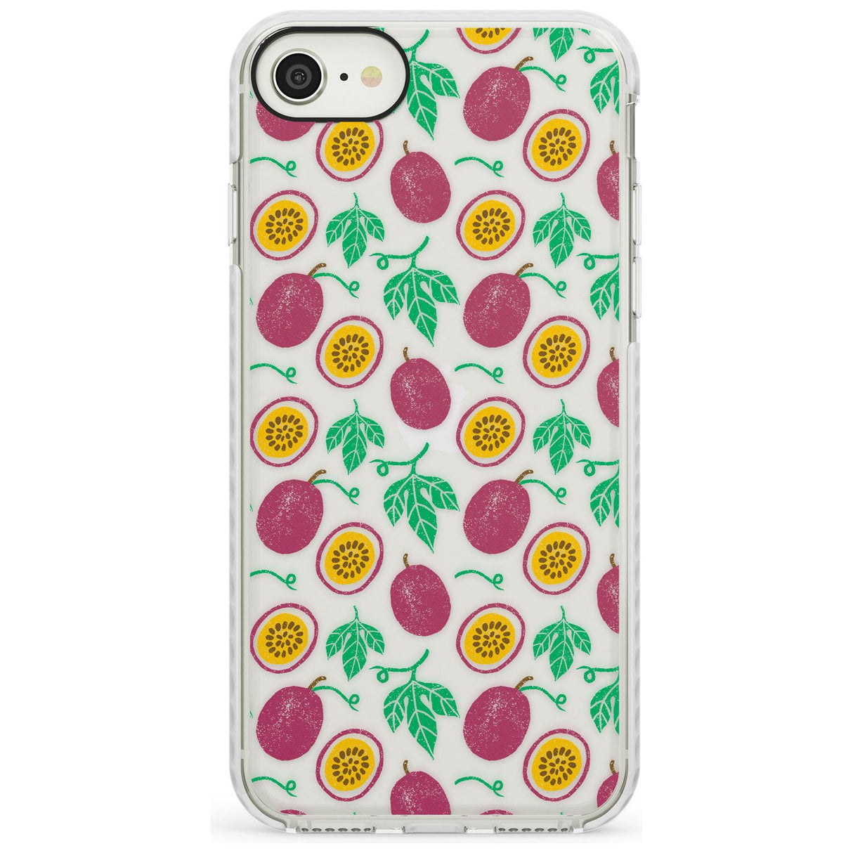 Passion Fruit Pattern iPhone Case  Impact Case Phone Case - Case Warehouse