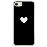 Single Heart Design: White &