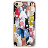 Colourful Horse Pattern Impact Phone Case for iPhone SE 8 7 Plus