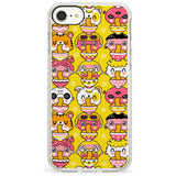 Ramen Noodle Kawaii Pattern Impact Phone Case for iPhone SE 8 7 Plus