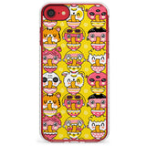 Ramen Noodle Kawaii Pattern Impact Phone Case for iPhone SE 8 7 Plus