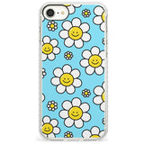 Daisy Faces Kawaii Pattern Impact Phone Case for iPhone SE 8 7 Plus