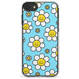 Daisy Faces Kawaii Pattern Impact Phone Case for iPhone SE 8 7 Plus