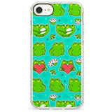 Frog Booty Kawaii Pattern Impact Phone Case for iPhone SE 8 7 Plus