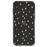 Raindrops Slim TPU Phone Case for iPhone SE 8 7 Plus