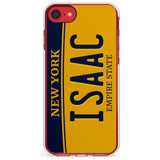 New York License Plate Slim TPU Phone Case for iPhone SE 8 7 Plus