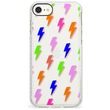 Rainbow Pop Lightning Slim TPU Phone Case for iPhone SE 8 7 Plus