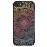 Large Rainbow Mandala Transparent Design Slim TPU Phone Case for iPhone SE 8 7 Plus