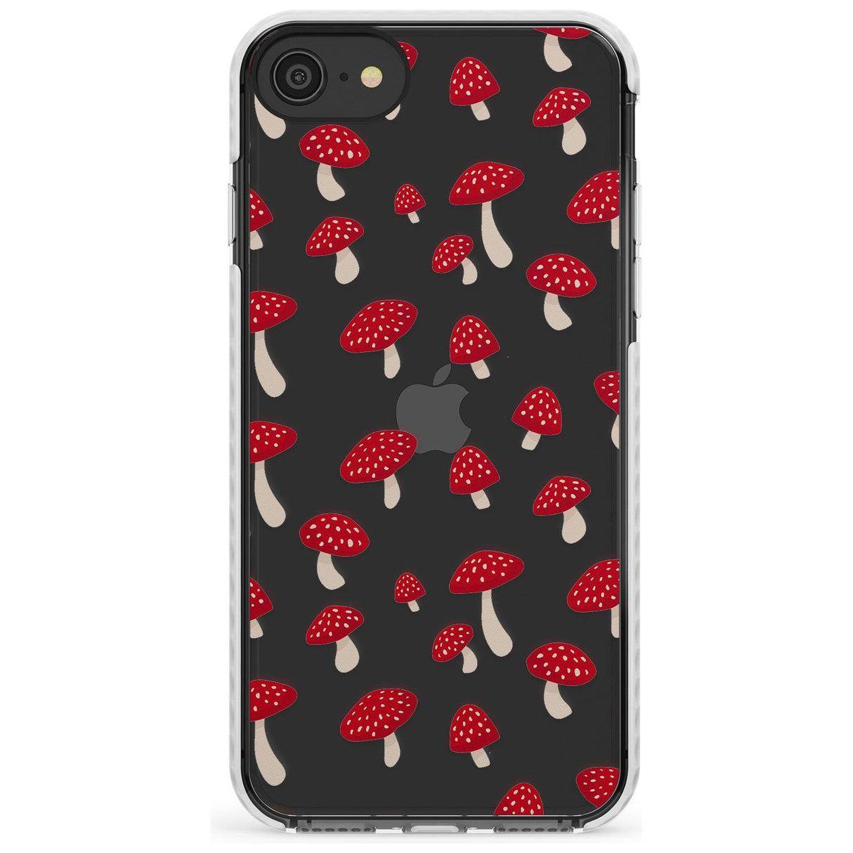 Magical Mushrooms Pattern Impact Phone Case for iPhone SE 8 7 Plus