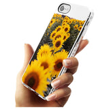 Sunflower Field Photograph Impact Phone Case for iPhone SE 8 7 Plus