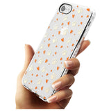 Paws & Hearts Pattern (Clear) Slim TPU Phone Case for iPhone SE 8 7 Plus