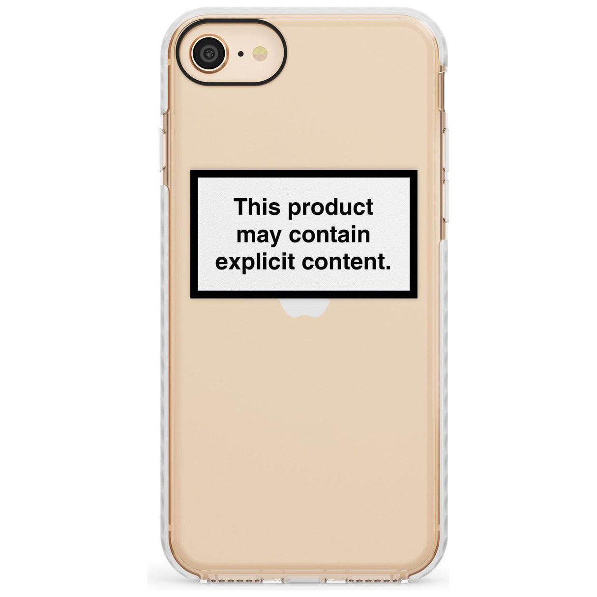 This product may contain explicit content Slim TPU Phone Case for iPhone SE 8 7 Plus