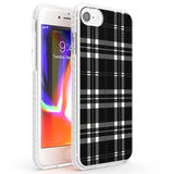 Divine Black Plaid Phone Case iPhone 7/8 / Impact Case,iPhone SE / Impact Case Blanc Space