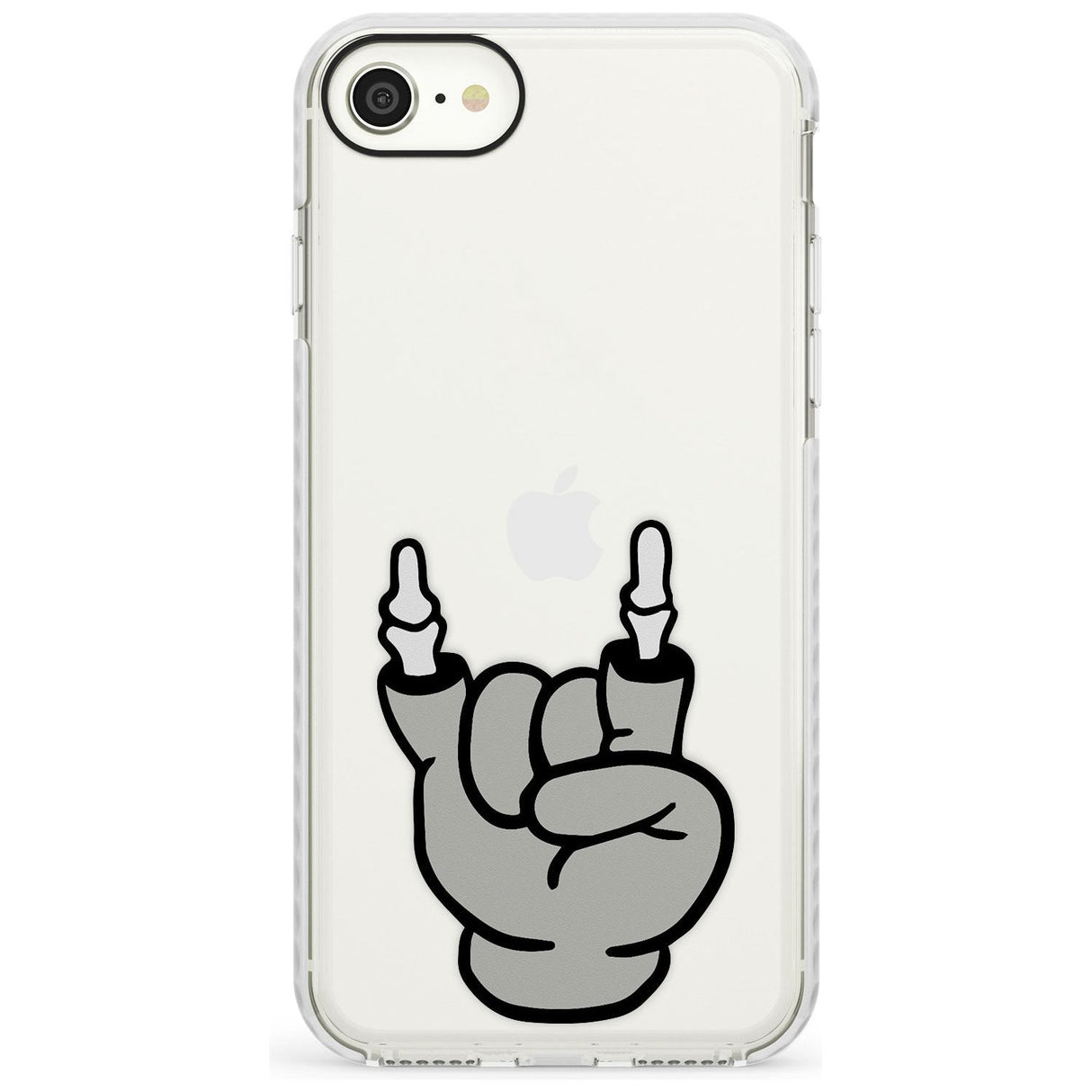 Rock 'til you drop Impact Phone Case for iPhone SE 8 7 Plus